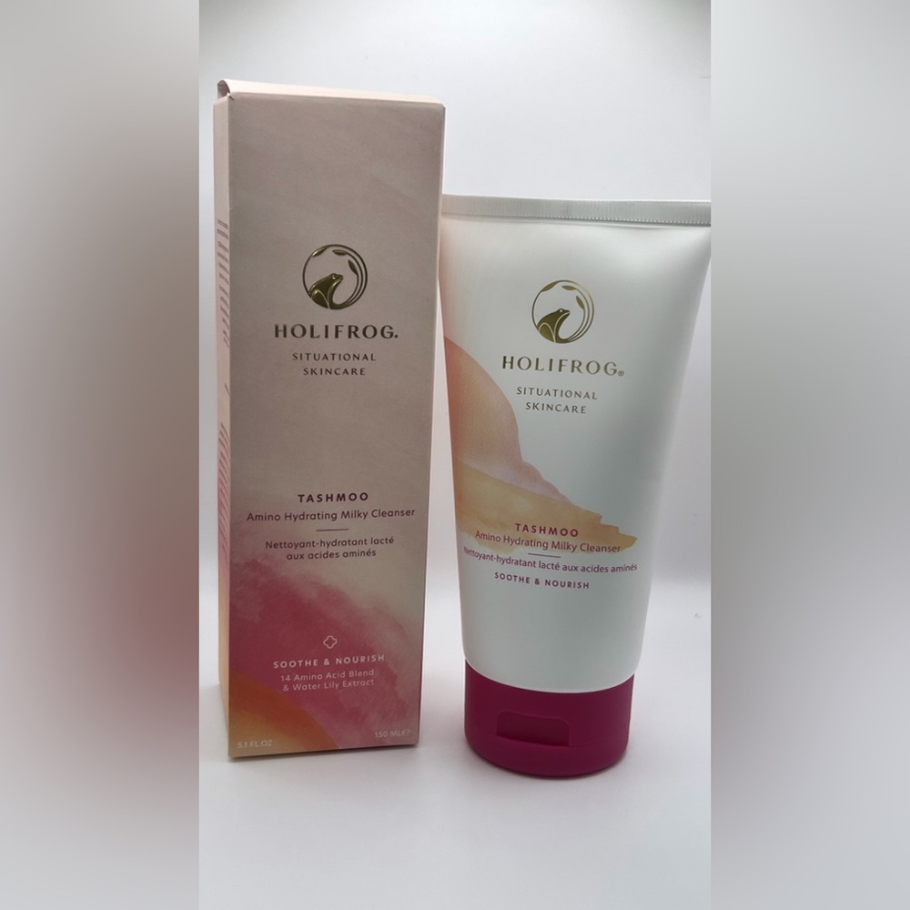 HoliFrog Tashmoo Amino Hydrating Milky Cleanser 5 fl oz | Soothe & Nourish | New